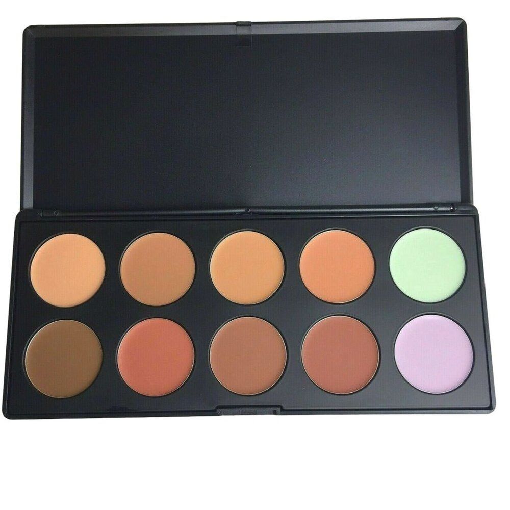 City Color 10 Color Foundation & Concealer Palette Corrector Cruelty Free